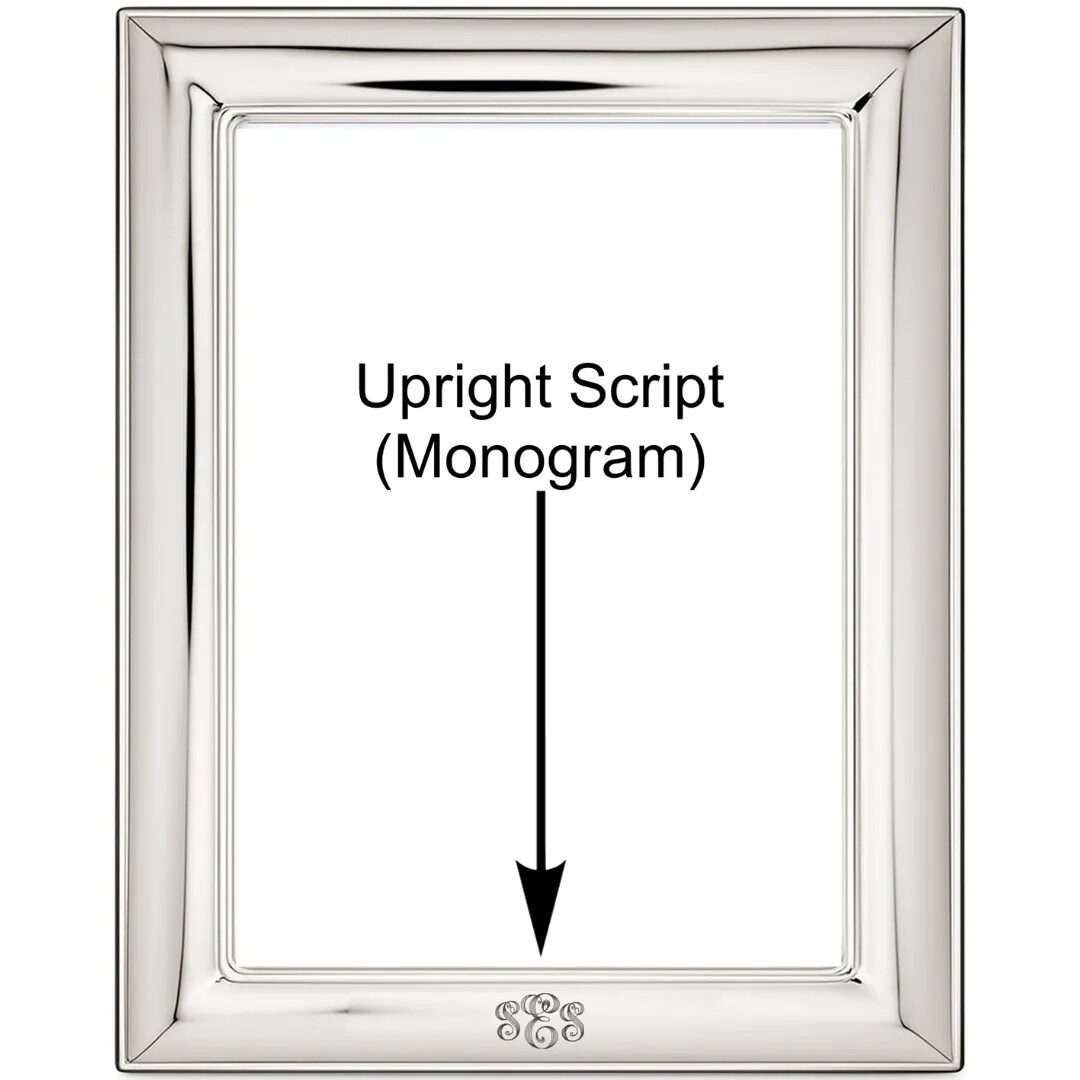 Cunill 'London' 5x7 Non-Tarnish Sterling Silver Picture Frame — additional view