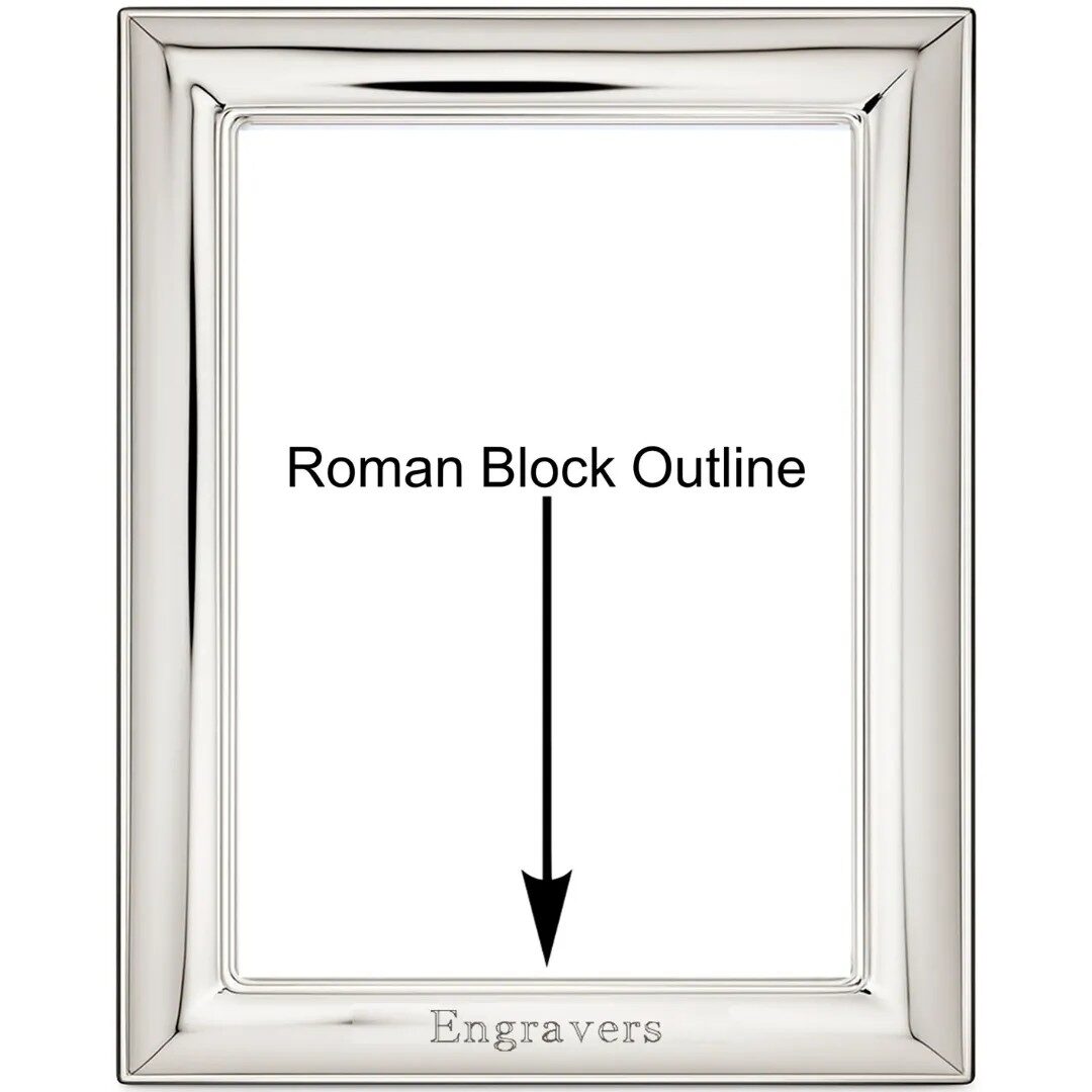 Cunill 'London' 5x7 Non-Tarnish Sterling Silver Picture Frame — additional view