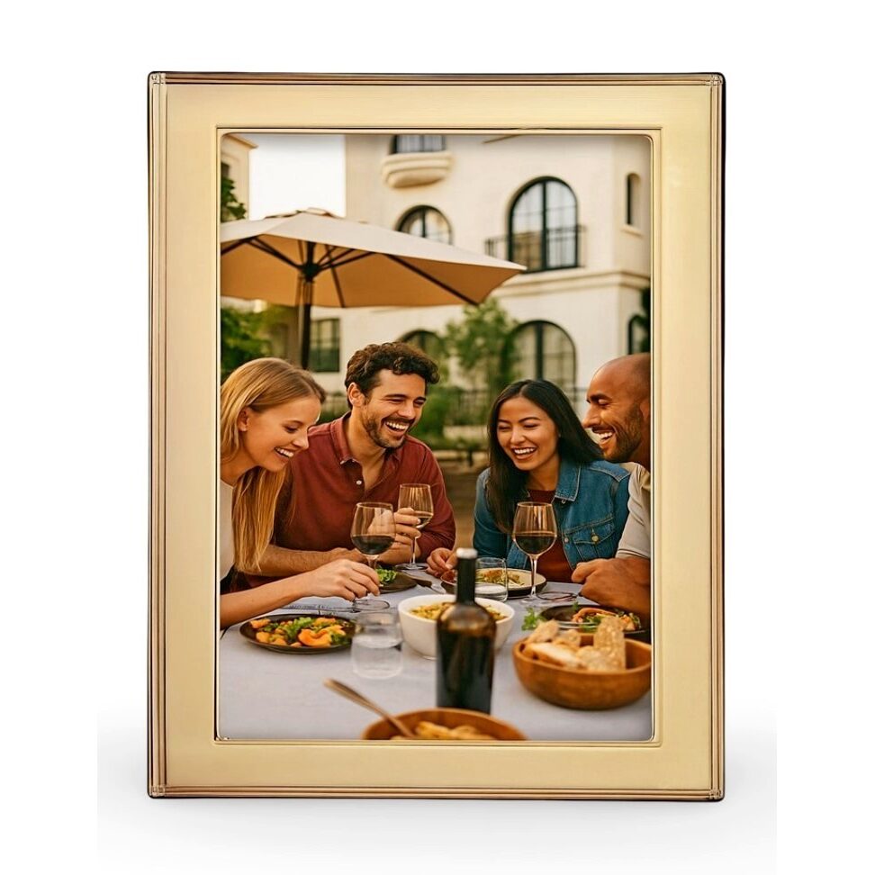 Cunill Madison 24k Gold Plated 8x10 Picture Frame — additional view