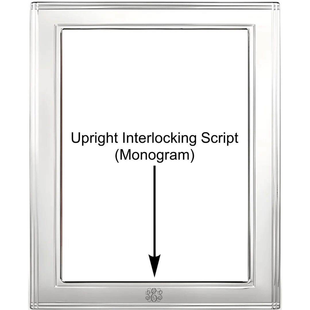 Cunill Madison Non Tarnish Sterling Silver 4x6 Picture Frame — additional view