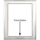 Cunill Madison Non Tarnish Sterling Silver 4x6 Picture Frame — additional view
