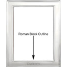 Cunill Madison Non-Tarnish Sterling Silver 5x7 Picture Frame — additional view