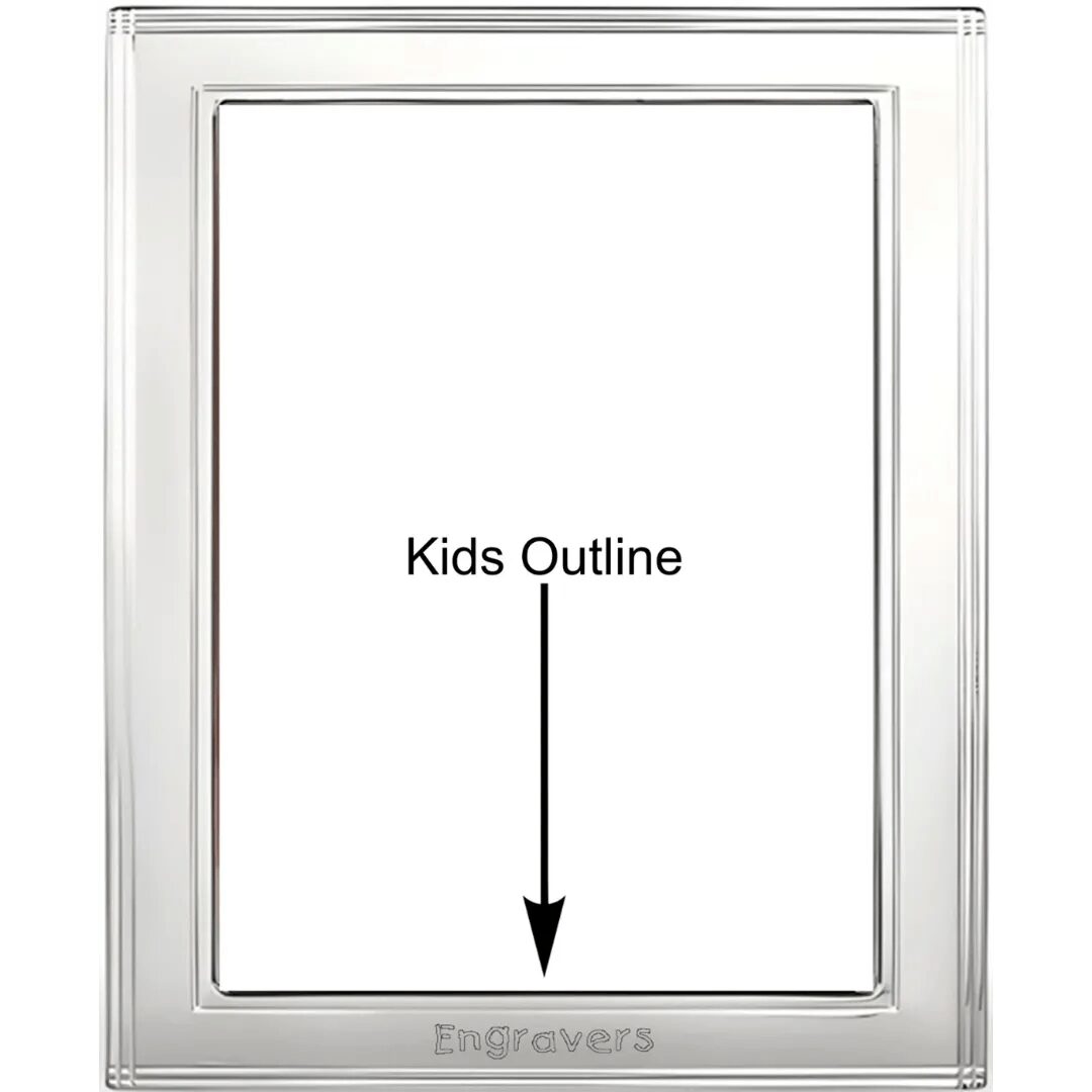 Cunill Madison Non-Tarnish Sterling Silver 5x7 Picture Frame — additional view