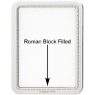 Cunill 'Manchester Bead' 4x6 Non-Tarnish Sterling Silver Picture Frame — additional view