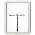 Cunill 'Manchester Bead' 5x7 Non-Tarnish Sterling Silver Picture Frame — additional view