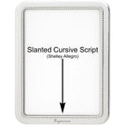 Cunill 'Manchester Bead' 5x7 Non-Tarnish Sterling Silver Picture Frame — additional view