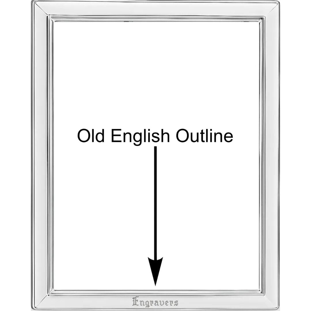 Cunill Metropolis Non-Tarnish Sterling Silver 8x10 Picture Frame — additional view