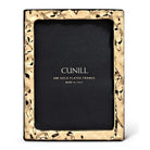 Cunill 'Molten' 4x6 Gold Plated Picture Frame, 24k gold plated picture frame, on a white background