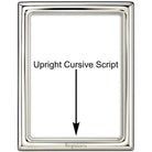 Cunill 'Norwich' 4x6 Non-Tarnish Sterling Silver Picture Frame — additional view