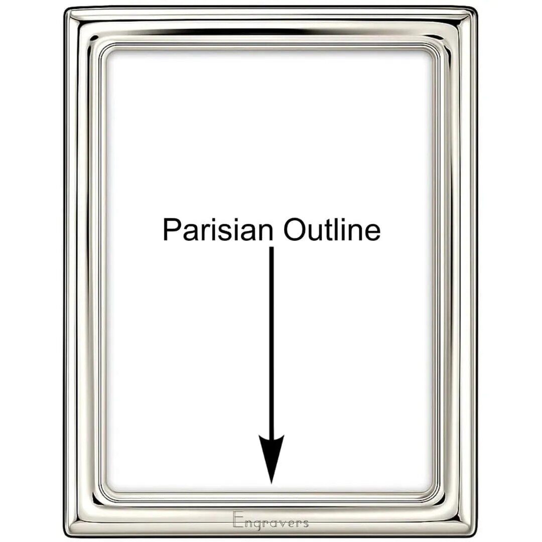Cunill 'Norwich' 5x7 Non-Tarnish Sterling Silver Picture Frame — additional view