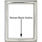 Cunill 'Norwich' 5x7 Non-Tarnish Sterling Silver Picture Frame — additional view