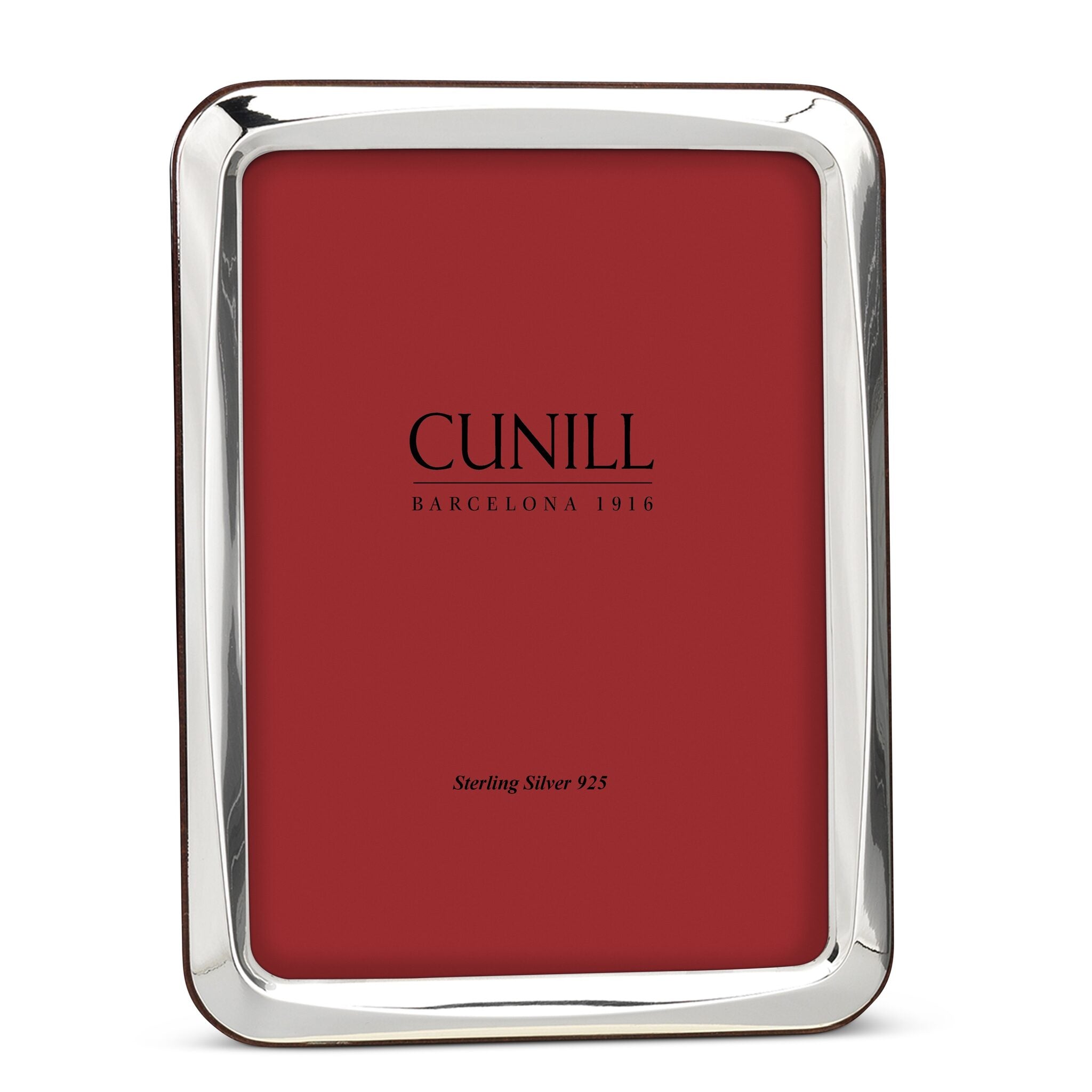 Cunill 'Nova' 8x10 Non-Tarnish Sterling Silver Picture Frame, sterling silver picture frame, on a white background