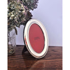 Cunill Oval Plain 4x6 Sterling Silver Picture Frame — additional view