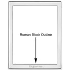 Cunill Oxford Non-Tarnish Sterling Silver 4x6 Picture Frame — additional view