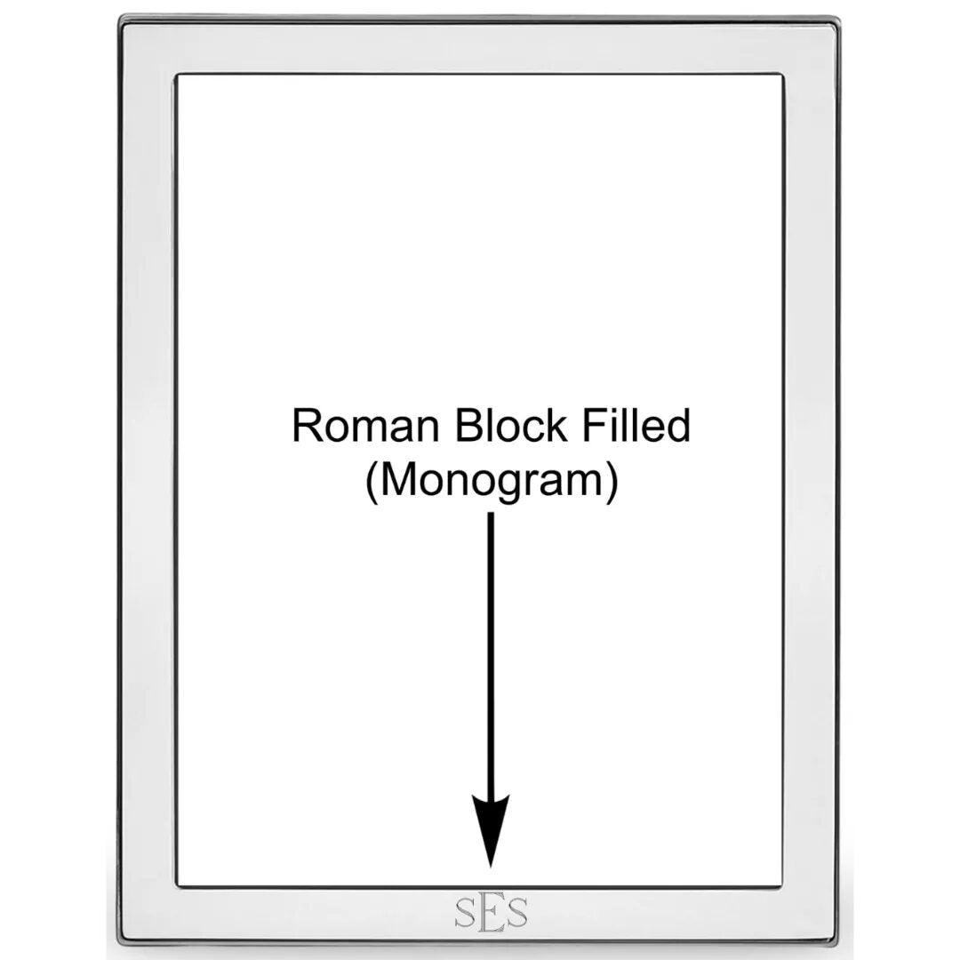 Cunill Oxford Non-Tarnish Sterling Silver 4x6 Picture Frame — additional view