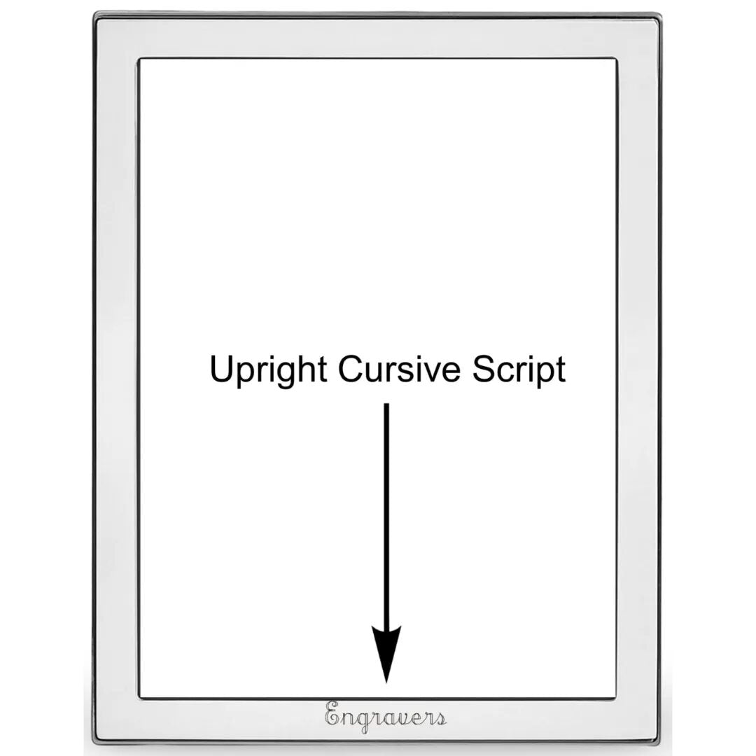 Cunill Oxford Non-Tarnish Sterling Silver 4x6 Picture Frame — additional view