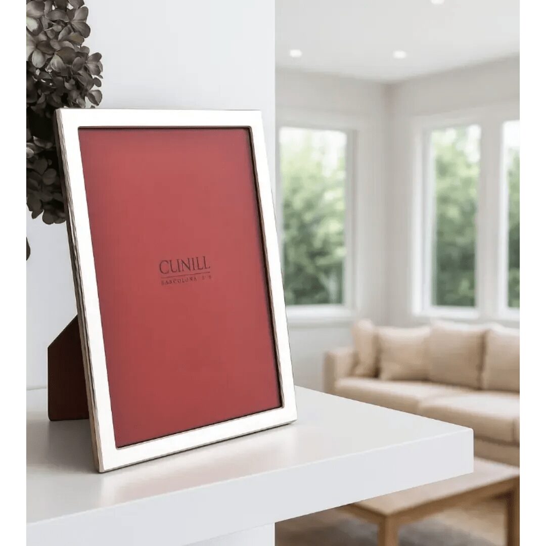 Cunill Oxford Non-Tarnish Sterling Silver 4x6 Picture Frame — additional view