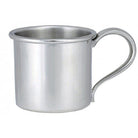 Cunill 'Pannikin' Pewter Baby Cup, pewter baby cup, on a white background