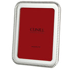 Cunill 'Paris' 5x7 Non-Tarnish Sterling Silver Picture Frame, sterling silver picture frame, on a white background