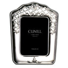 Cunill 'Pergola' 5x7 Non-Tarnish Sterling Silver Picture Frame, sterling silver picture frame, on a white background
