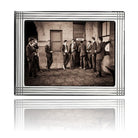 Cunill Pinstripe 8x10 Non-Tarnish Sterling Silver Picture Frame — additional view