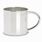 Cunill 'Plain Classic' Silver Plated Baby Cup, silver plated baby cup, on a white background