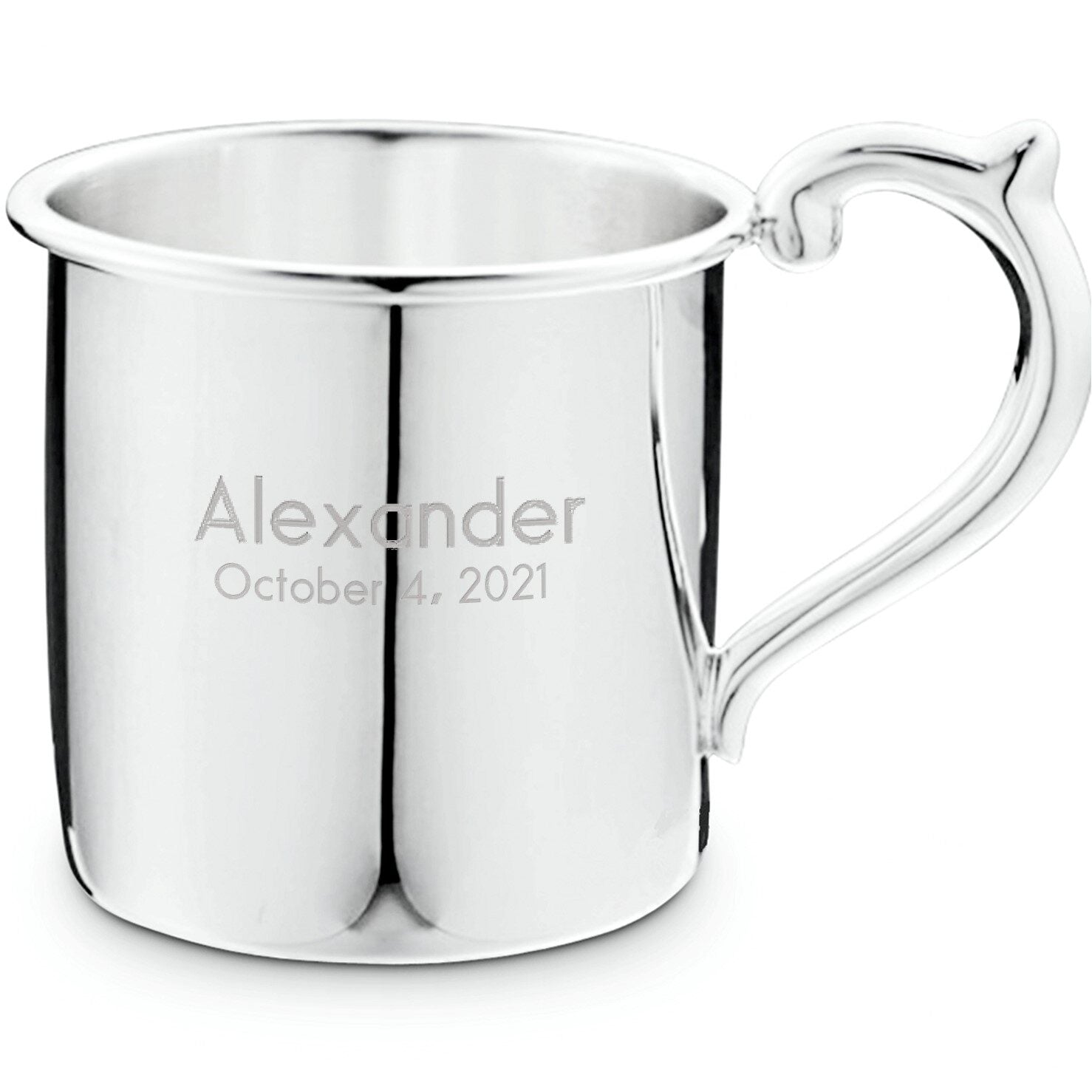 Cunill Plain Sterling Silver Baby Cup — additional view