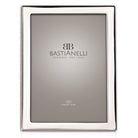 Cunill 'Quadra' 4x6 Sterling Silver Picture Frame, sterling silver picture frame, on a white background