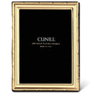 Cunill 'Ribbon' 5x7 Gold Plated Picture Frame, 24k gold plated picture frame, on a white background