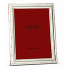 Cunill 'Ribbon' 5x7 Non-Tarnish Sterling Silver Picture Frame, sterling silver picture frame, on a white background
