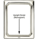 Cunill Roma Non-Tarnish Sterling Silver 4x6 Picture Frame — additional view