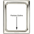 Cunill Roma Non-Tarnish Sterling Silver 4x6 Picture Frame — additional view