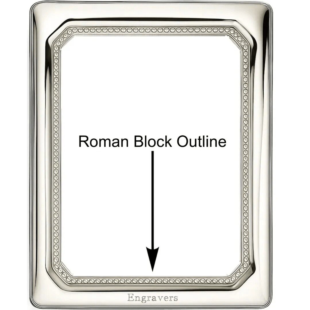 Cunill Roma Non-Tarnish Sterling Silver 4x6 Picture Frame — additional view