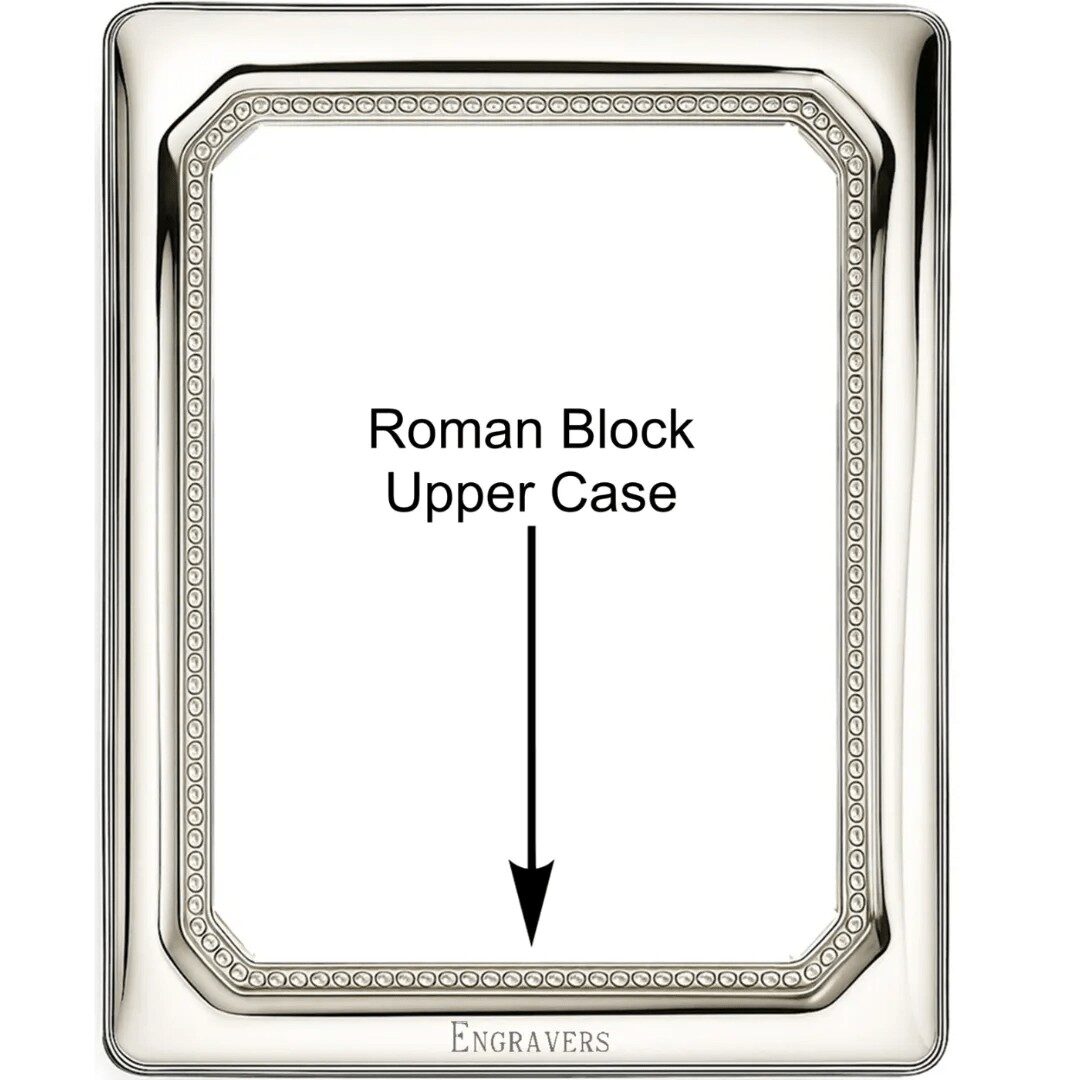 Cunill Roma Non-Tarnish Sterling Silver 5x7 Picture Frame — additional view