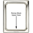 Cunill Roma Non-Tarnish Sterling Silver 5x7 Picture Frame — additional view