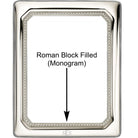 Cunill Roma Non-Tarnish Sterling Silver 5x7 Picture Frame — additional view