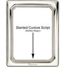 Cunill Roma Non-Tarnish Sterling Silver 5x7 Picture Frame — additional view