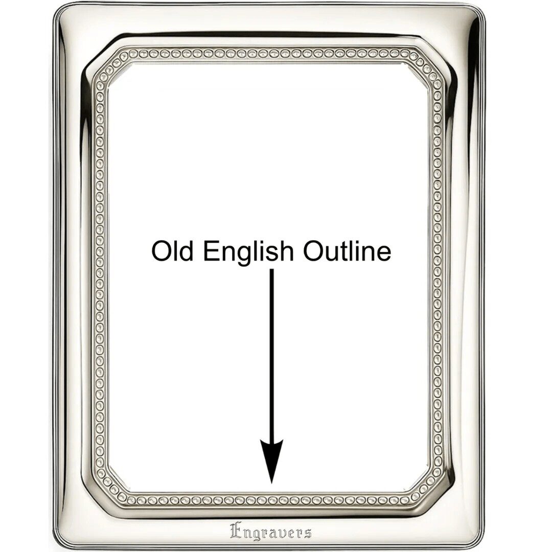 Cunill Roma Non-Tarnish Sterling Silver 5x7 Picture Frame — additional view