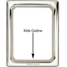 Cunill Roma Non-Tarnish Sterling Silver 5x7 Picture Frame — additional view
