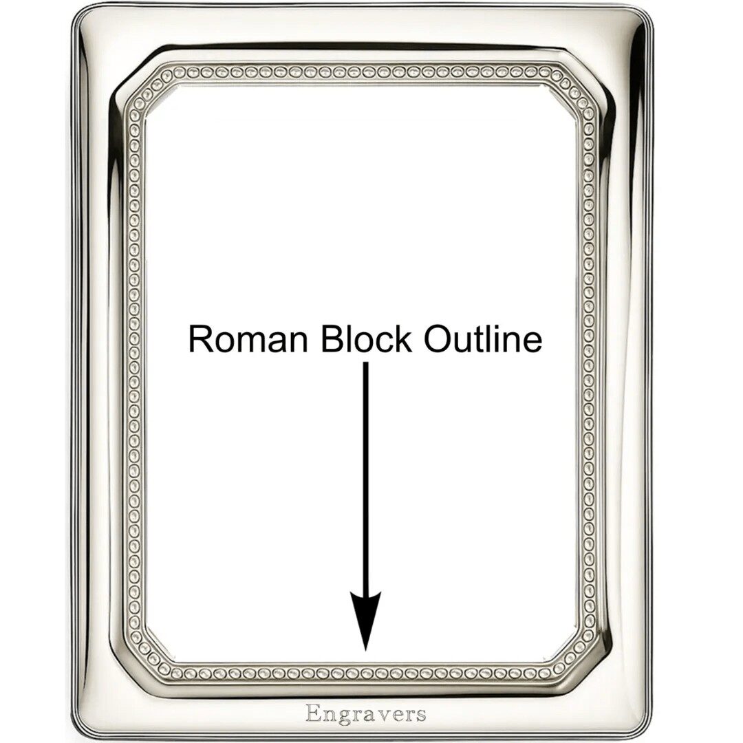Cunill Roma Non-Tarnish Sterling Silver 5x7 Picture Frame — additional view