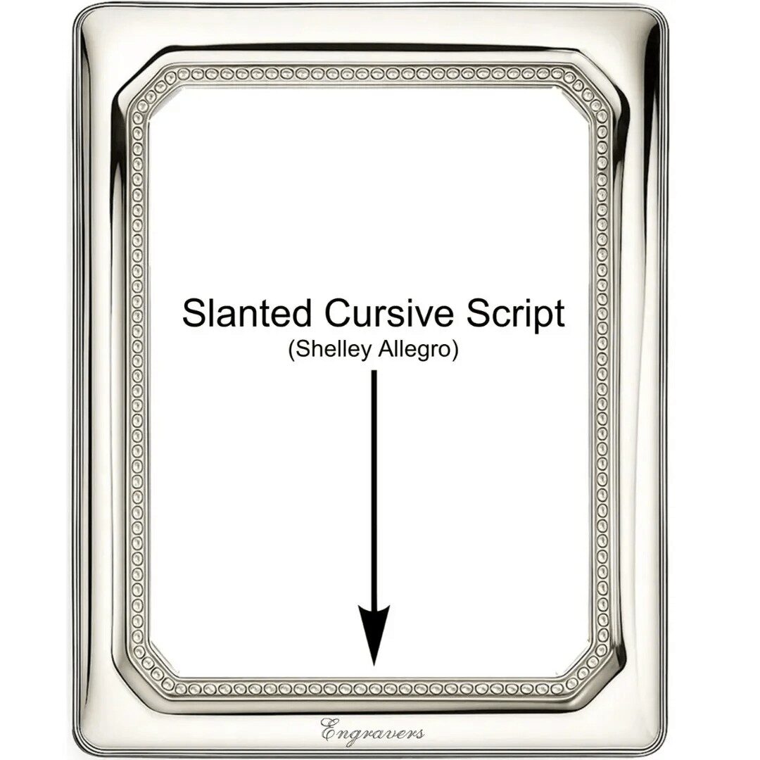 Cunill Roma Non-Tarnish Sterling Silver 8x10 Picture Frame — additional view