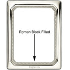 Cunill Roma Non-Tarnish Sterling Silver 8x10 Picture Frame — additional view