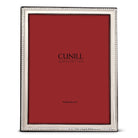 Cunill 'Rope Slim' 5x7 Non-Tarnish Sterling Silver Picture Frame, sterling silver picture frame, on a white background