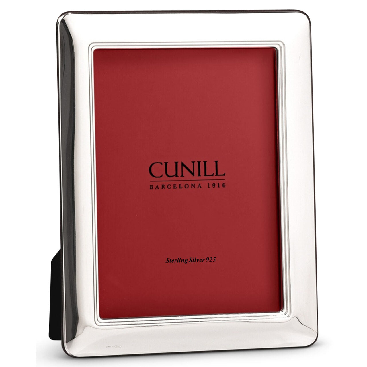 Cunill 'Siena' 8x10 Non-Tarnish Sterling Silver Picture Frame, sterling silver picture frame, on a white background