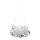 Cunill Silverplated Decanter Label Engraved to Order — additional view