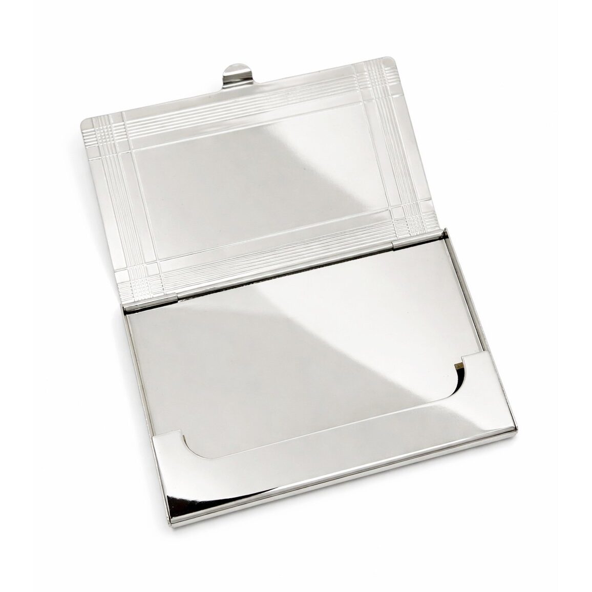 Cunill Silverplated Madison Business Card Case — additional view