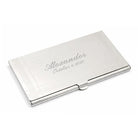 Cunill Silverplated Madison Business Card Case — additional view