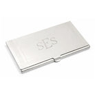Cunill Silverplated Madison Business Card Case — additional view