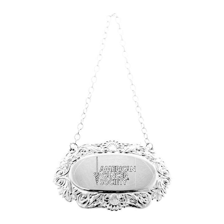 Cunill Sterling Silver Decanter Label Engraved to Order — additional view