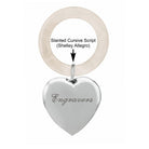 Cunill Sterling Silver Heart Rattle-Teething Ring — additional view
